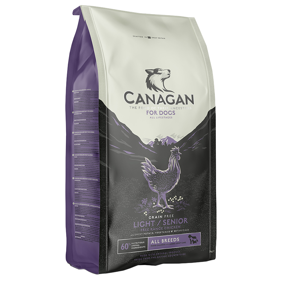 Canagan Dog Light/Senior Free Run Chicken Kibble