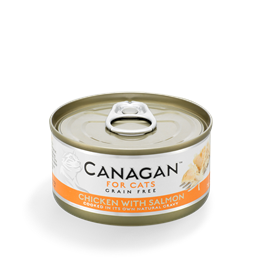 Canagan Cat Chicken with Salmon 75g Tin