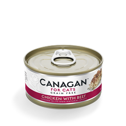 Canagan Cat Chicken with Beef 75g Tin