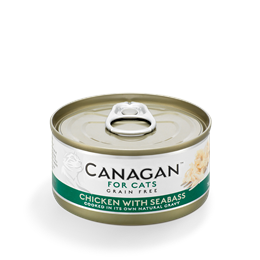 Canagan Cat Chicken with Seabass 75g Tin
