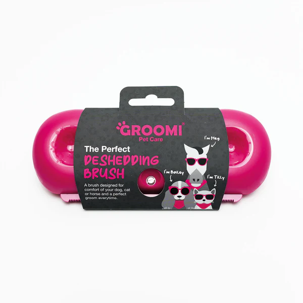 Groomi Deshedding Brush 2.0 - Pink
