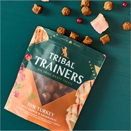 Tribal Trainers Turkey & Cranberry Dog Treats - 80g