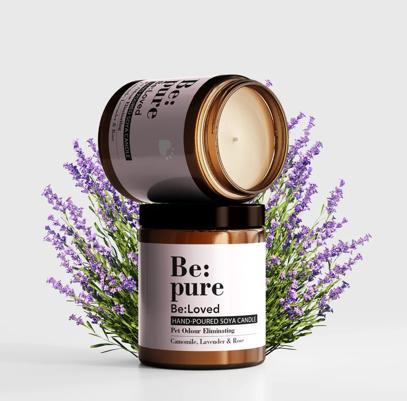 Be:Pure – Pet & Dog Odour Eliminating Candle 150ml